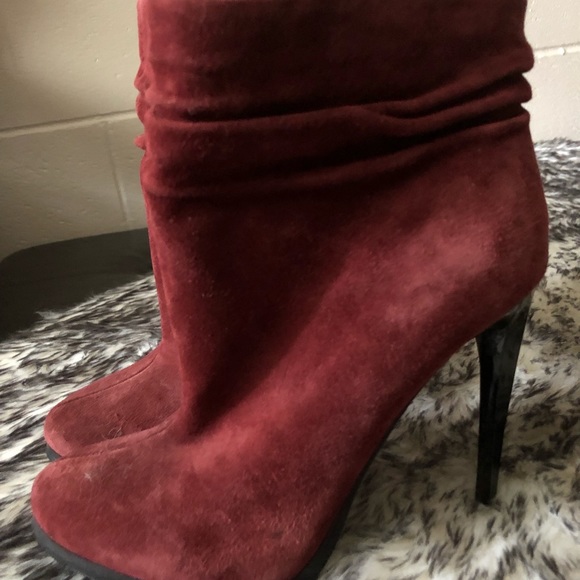 ALDO burgundy heels - Picture 2 of 4